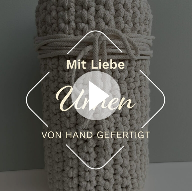 Gehäkelte Urnen